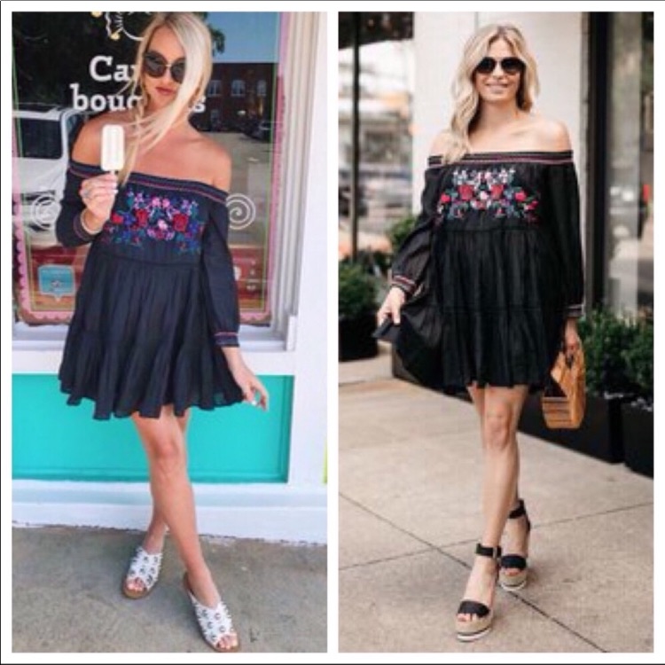 Sale New Free People Off Shoulder Dress